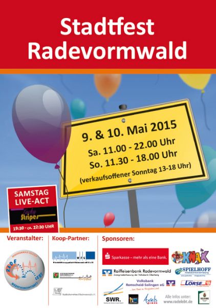Plakat Stadtfest2015
