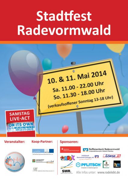 Plakat Stadtfest2014 Internet